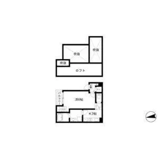 リヴェール森下【202号室】の間取り