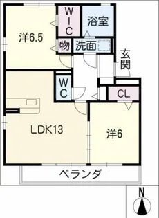 ラ・クオーレ【3階】の間取り