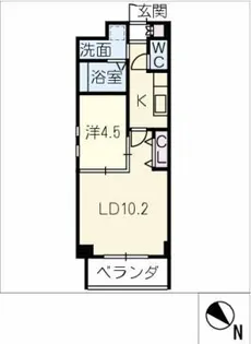 リヴラン・アン【3階】の間取り