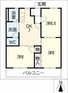 フレグランスミューズ【1階】の間取り