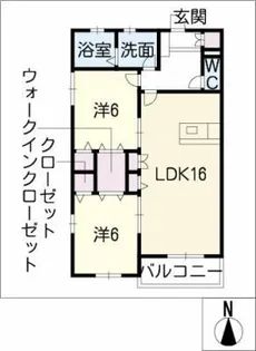 Lapin【1階】の間取り