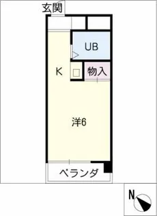 ヴューラータナカ【3階】の間取り