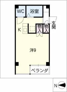 アークモトミヤ【2階】の間取り