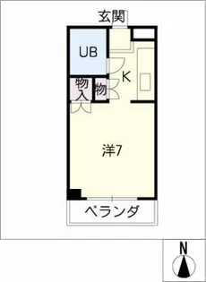 STARハイツ88【2階】の間取り