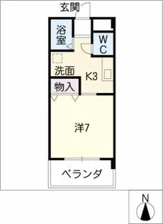 コンフォート藤【3階】の間取り