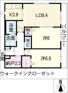 ハーモニーM【2階】の間取り