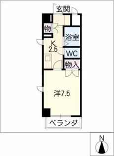 moon excel 22【2階】の間取り