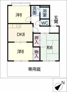 フレグランス21【1階】の間取り