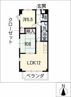 ラ・メイユール【3階】の間取り