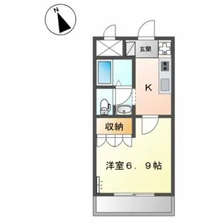 ルミナスハイム【1階】の間取り