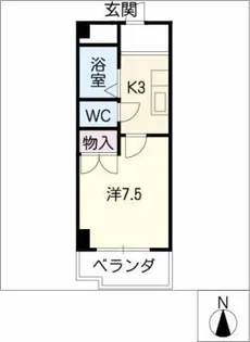 第3長岡マンション【4階】の間取り