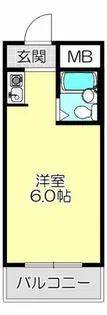 YOUハイム衣摺【3階】の間取り