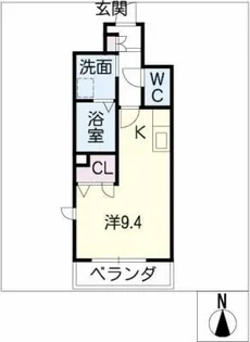 Lemona太閤【2階】の間取り