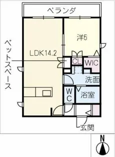 Maison Cerezo【2階】の間取り