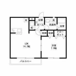 FELICEII【2階】の間取り