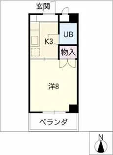 金光ビル【7階】の間取り