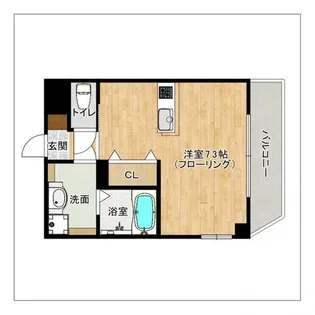 キルンズ紅葉【4階】の間取り