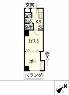 VIA 141【5階】の間取り