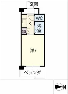 前山フレーデンハウス【1階】の間取り