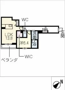 シャーメゾン東岡崎【3階】の間取り