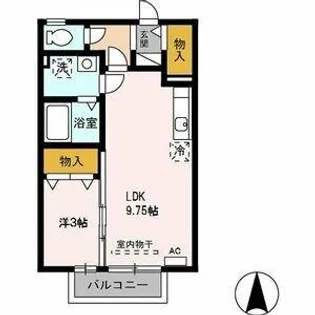 Elle Sophia B棟【2階】の間取り