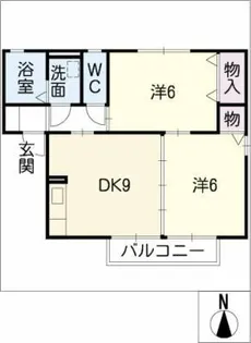 フォレストコート【2階】の間取り