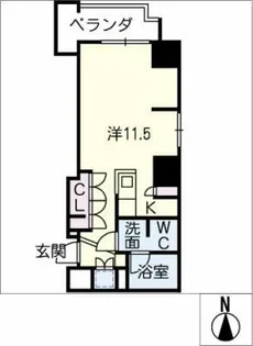 DOMUS&PLEASURE【3階】の間取り