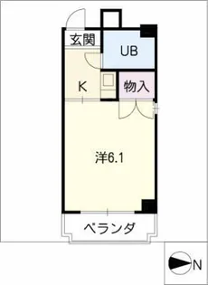ピアハウス外山【2階】の間取り