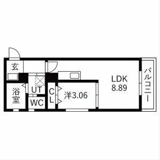 Solo+【1階】の間取り
