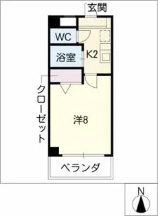 ComfortSpace高根【4階】の間取り