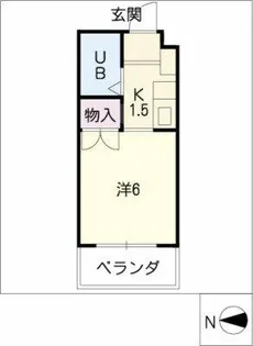 メゾン・ド・スクワール【0325号室】の間取り