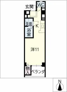 K COURT【1階】の間取り