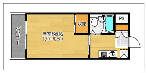 メゾン・ド・クラージュ【3階】の間取り