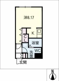 Branche桜山Ⅲ【3階】の間取り