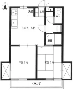 シェ・モア師勝【1階】の間取り