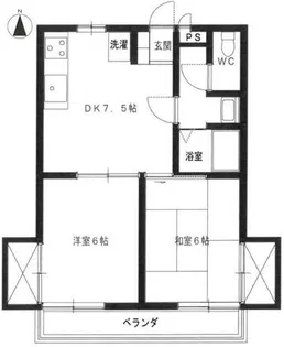 シェ・モア師勝【1階】の間取り