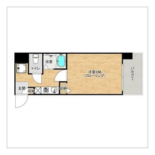 ライオンズマンション大博通り【11階】の間取り