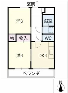 グランドールⅡ【3階】の間取り