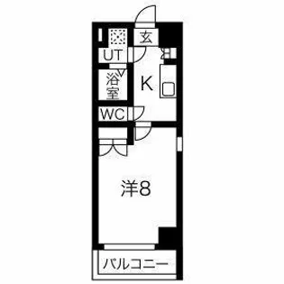 サニー鶴舞【6階】の間取り