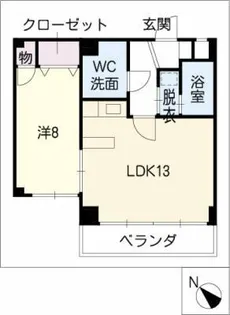 PRIME覚王山【3階】の間取り
