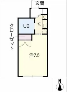 クレオ本郷【1階】の間取り