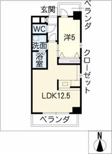 PASSY【5階】の間取り