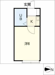 コスモ21藤岡【1階】の間取り