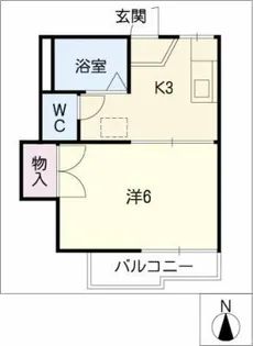 アネックス佐久間【2階】の間取り