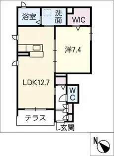 イマージュⅤ【1階】の間取り