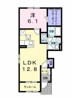 Daisy MaisonⅡ【1階】の間取り