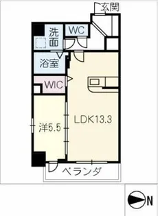 Ceres中村公園前【1階】の間取り