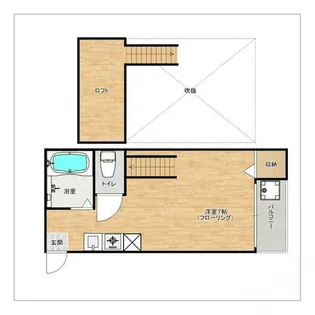 エレガンテ博多駅南【1階】の間取り