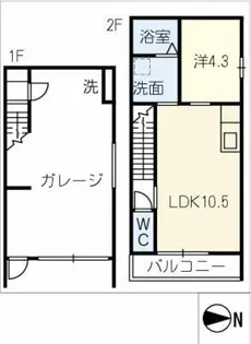 ideal asano【2階】の間取り
