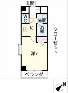 Green Gables【3階】の間取り